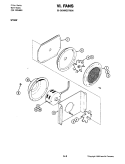 BLOWER MOTOR - CONVECTION (W156W) Diagram and Parts List for W156W  Jenn-Air Wall Oven