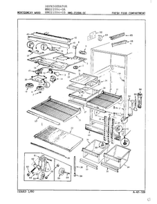 Part Location Diagram of 66929-29 Whirlpool DISCONTINUED