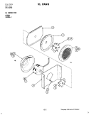 FANS - CONVECTION (W188W) Diagram and Parts List for W188W  Jenn-Air Wall Oven