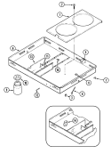 Part Location Diagram of 715439 Whirlpool BAFFLE