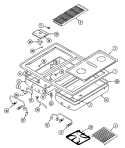 Part Location Diagram of 704941 Whirlpool CLIP, LOOP