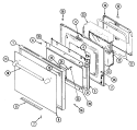 Part Location Diagram of Y704498 Whirlpool DISCONTINUED