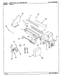 OPTIONAL ICE MAKER KIT Diagram and Parts List for RTD17A BH31A Maytag Refrigerator