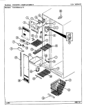 Part Location Diagram of 67176-56 Whirlpool TRIM FRZ SHELF FRONT