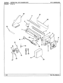 OPTIONAL ICE MAKER KIT Diagram and Parts List for RTS17A BH21A Maytag Refrigerator