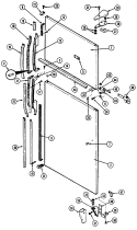 Part Location Diagram of 69995-2 Whirlpool NAMEPLATE (WHT)