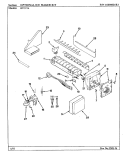 OPTIONAL ICE MAKER KIT Diagram and Parts List for RTC17A BH26A Maytag Refrigerator