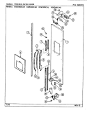 Part Location Diagram of 72341-103-AM Whirlpool PANEL, FRZ. DOOR (ALM)
