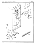 FRESH FOOD COMPARTMENT Diagram and Parts List for RSW2400BAE CM86A International Refrigerator