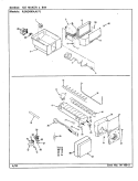 ICE MAKER & BIN Diagram and Parts List for RSW2400AAL CM81A Maytag Refrigerator