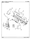 OPTIONAL ICE MAKER KIT (RAE3100AAX) Diagram and Parts List for RTD1700AAW CH31A Maytag Refrigerator