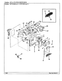 ICE & WATER DISPENSER Diagram and Parts List for RTW2201AAL CH89B Maytag Refrigerator