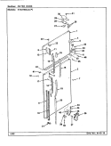 OUTER DOOR Diagram and Parts List for RTD1900AAL CH59B Maytag Refrigerator