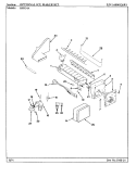 OPTIONAL ICE MAKER KIT - RAE30 Diagram and Parts List for RSD24A BM41A Maytag Refrigerator