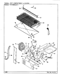 UNIT COMPARTMENT & SYSTEM Diagram and Parts List for RTS1900AAL CH51A Maytag Refrigerator