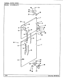 OUTER DOOR Diagram and Parts List for RTS1900AAL CH51A Maytag Refrigerator