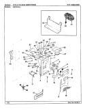 ICE & WATER DISPENSER Diagram and Parts List for ERSW24A AM85A Maytag Refrigerator