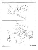 ICE MAKER & BIN Diagram and Parts List for ERSW24A AM85A Maytag Refrigerator