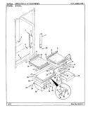 Part Location Diagram of 67650-1 Whirlpool Meat pan assy.