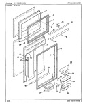 Part Location Diagram of 67317-1 Whirlpool RAIL, P.O. SHELF