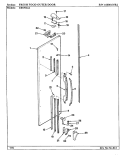 Part Location Diagram of 72041-6-WW Whirlpool PANEL, F.F. DOOR (WHT)
