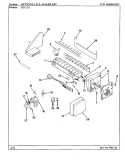 OPTIONAL ICE MAKER KIT - RAE30 Diagram and Parts List for RTC15A AH01E Maytag Refrigerator