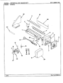 OPTIONAL ICE MAKER KIT Diagram and Parts List for RTD23A AH93A Maytag Refrigerator