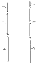 HANDLE KIT Diagram and Parts List for RAX1000AXW  Maytag Refrigerator