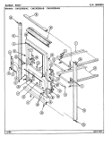 BODY Diagram and Parts List for CWG3020BAB  Maytag Wall Oven