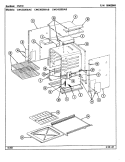 OVEN Diagram and Parts List for CWG3020BAB  Maytag Wall Oven