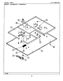 BODY (SERIES 01) Diagram and Parts List for CSE8000ACE  Maytag Cooktop