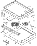 Part Location Diagram of 790191 Whirlpool Plug-Hinge Holes-Almond(2)