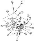 Part Location Diagram of 704669 Whirlpool PANEL, TOP