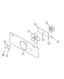 Part Location Diagram of Y704732 Whirlpool MOUNT, MOTOR