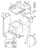 BODY Diagram and Parts List for CRG7400AAW  Maytag Range