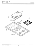Part Location Diagram of 8004P016-60 Whirlpool SUPPORT GRATE