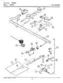 Part Location Diagram of 3807F232-45 Whirlpool NLASUPPORT, IGNITOR
