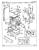 BODY Diagram and Parts List for CRE7600ACW  Maytag Range