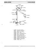 OVEN BURNER Diagram and Parts List for CNG200  Maytag Range