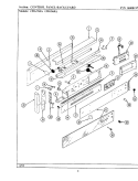 Part Location Diagram of 3807W355-51 Whirlpool NLASUPPORT BKGD LF