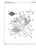 OVEN (xCRG760A xCRG860A) Diagram and Parts List for LCRG760A  Maytag Range