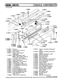 CONTROL PANEL Diagram and Parts List for CRG750  Maytag Range