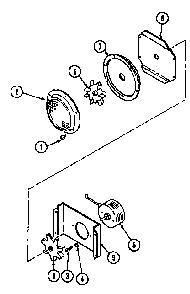 Blower Motor Diagram and Parts List for SVD8310SD  Jenn-Air Range