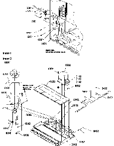 Machine Compartment Diagram and Parts List for TW518VW-P1322501WW  Amana Refrigerator