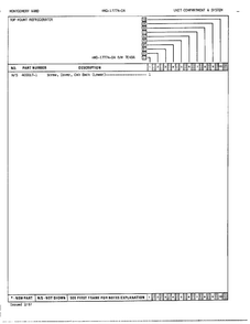 Unit Compartment And System Page 3 Diagram and Parts List for 17774A  Admiral Refrigerator