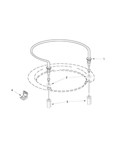 Heater Parts Diagram and Parts List for MDC4809PAB2  Maytag Dishwasher