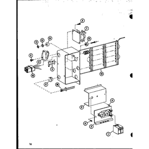 Diagram 2 Diagram and Parts List for D68506-1 P68506-1 Amana Air Conditioner
