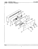 Part Location Diagram of 7407P009-60 Whirlpool LIGHT, SIGNAL