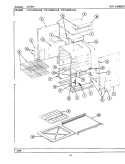 OVEN Diagram and Parts List for CWG3020AAB  Maytag Wall Oven