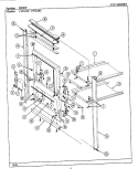 BODY Diagram and Parts List for CWG302  Maytag Wall Oven